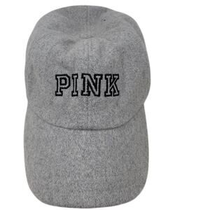 Victoria Secret Pink Gray Wool Blend Women's Hat OSFM